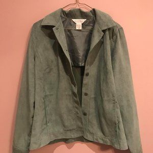 Embroidered Green Jacket